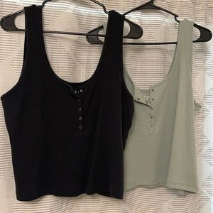 A&F soft ribbed tank